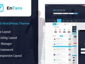 Entaro - Job Portal WordPress Theme