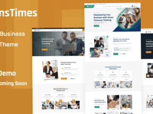 ConsTimes - Consulting Business WordPress Theme