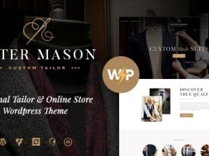 Peter Mason - WordPress Theme