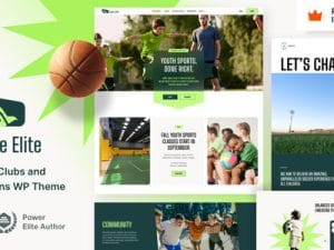 EagleElite - Sports Club WordPress Theme