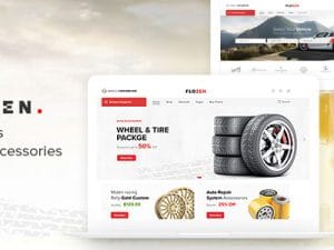 Flozen - AJAX Car Accessories Theme for WordPress