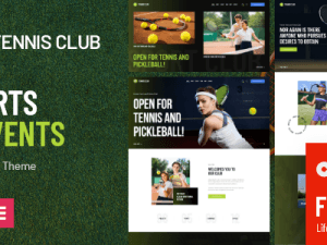 Tennis Club WordPress Theme