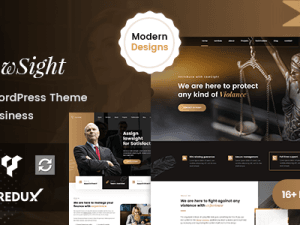 Lawsight - Law & Lawyer WordPress Theme