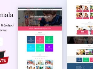 Bornomala - Kindergarten & School WordPress Theme