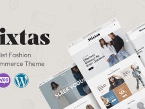 Mixtas - Minimalist Fashion WooCommerce Theme