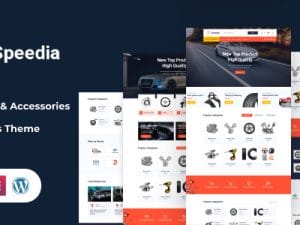 Speedia - AutoParts & Accessories WordPress Theme