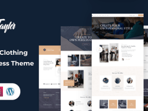 Tayler - Tailor & Clothing WordPress Theme
