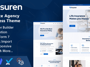 Insuren - Insurance Agency WordPress Theme
