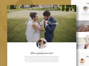 Brian - Wedding WordPress Theme