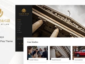 Mcgill - Law Firm WordPress Theme