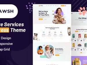Pawsh | Pet Care Services WordPress Theme
