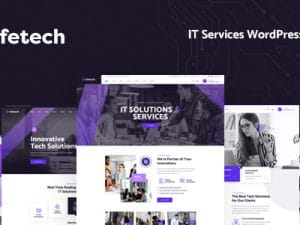 IT Services WordPress Theme - Infetech