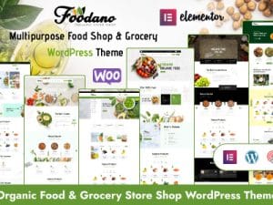 Foodano - Natural Food Shop WordPress Theme