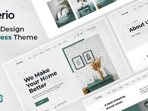 Minterio - Interior Design WordPress Theme