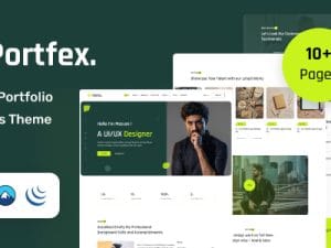 Portfex - Personal Portfolio WordPress Theme