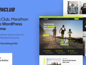 Runclub – Running Club, Marathon & Sports WP Theme