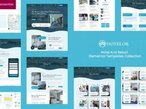 Hotelor - Hotel & Resort Elementor Pro Template Kit